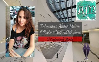 portada entrevista Alister Mairon #UnAñoDeAutoras