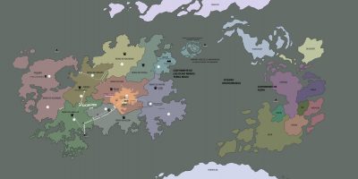 Penúltima versión del mapa