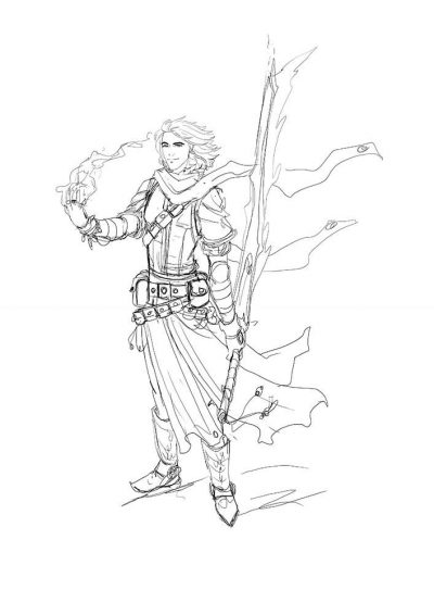 boceto de Ash